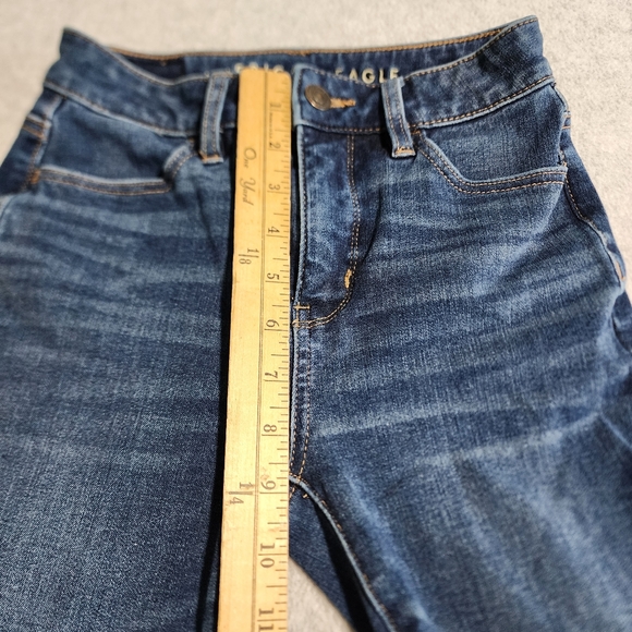 American Eagle Outfitters The Dream Jean Womens 000 XShort Super Hi Rise Jegging - Picture 2 of 16